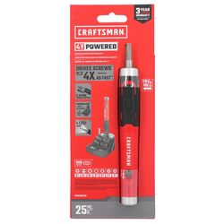 CRAFTSMAN 4V Cordless Powered Screwdriver Kit