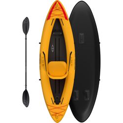 Retrospec PVC Inflatable Multicolored Kayak 9.1 in. W X 37 in. L
