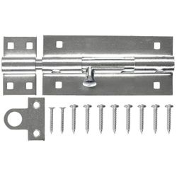 Ace 8 in. L Zinc-Plated Steel Barrel Bolt 1 pk
