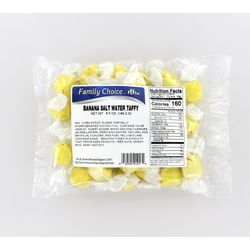Family Choice Banana Taffy Candy 6.5 oz