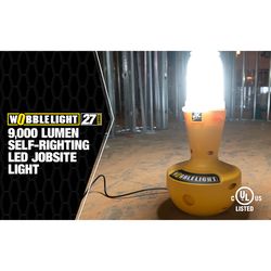 Southwire Wobblelight Jr. 9000 lm LED Corded Stand (H or Scissor) Work Light