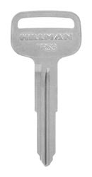 HILLMAN Traditional Key Automotive Key Blank Double For Toyota Silver