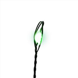 Celebrations LED Big Seed Cluster Green 250 ct String Christmas Lights 10 ft.