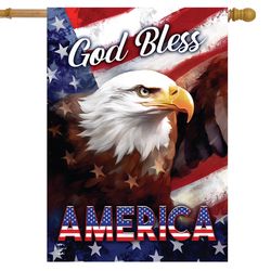 Briarwood Lane House Flag 40 in. H X 28 in. W