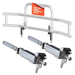 Mockins Deer Guard Brackets Only for Mack Pinnacle 2007-2014 Deer Guard Brackets 1 pk