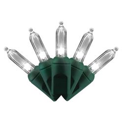 Celebrations LED T5 Pure White 5 ct Replacement Christmas Light Bulbs