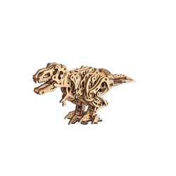 UGears Tyrannosaurus Rex Mechanical Model Kit Tan 249 pc