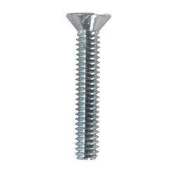 HILLMAN No. 1/4-20 Ga. X 1-1/2 in. L Phillips Flat Head Zinc-Plated Steel Machine Screws 100 pk