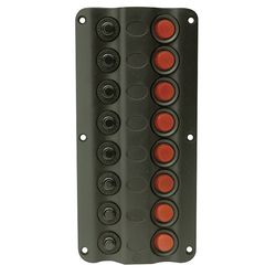 Seachoice LED Switch Panel Plastic