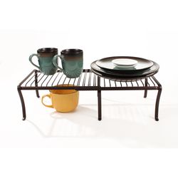 Spectrum Ashley 5.8 in. H X 9.5 in. W X 13.5 in. L Bronze Expandable Shelf