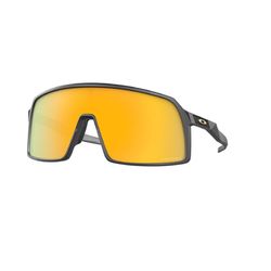 Oakley Sutro Sunglasses Unisex Matte Carbon Frame Orange Lens