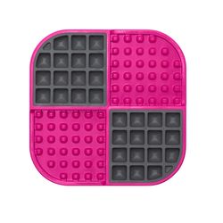 LickiMat Slomo Pink Plastic Slow Feeder For Dogs