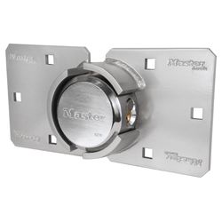 Master Lock 2 in. H X 4.85 in. W X 10 in. L Die-Cast Metal Pin Cylinder Hidden Shackle Padlock