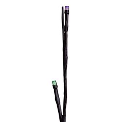 Celebrations Platinum LED Multi Rechargeable Twig 30 in. Garden Stake