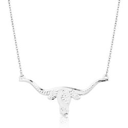 Montana Silversmiths Women's Longhorn Engraved Necklace