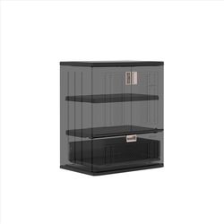 Suncast Cabinet 36 in. H X 30 in. W X 20.0 in. D Black Resin Cabinet