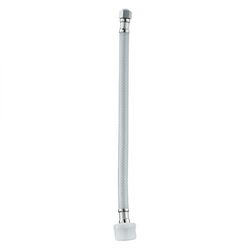 PlumbCraft 3/8 in. OD in. X 7/8 in. D OD 12 in. Braided Stainless Steel Toilet Supply Line