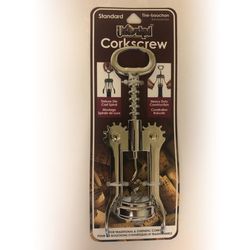 Jacent Silver Metal Corkscrew