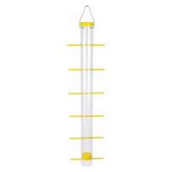 Backyard Essentials Goldfinch Metal/Plastic Single Tube Bird Feeder 12 ports