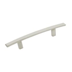 Amerock Cyprus Contemporary Arch Cabinet Pull 3-3/4 in. Satin Nickel Silver 1 pk
