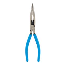 Channellock 7.45 in. Steel Bent Long Nose Cutting Pliers
