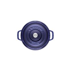 Staub Cast Iron Cocotte Dark Blue