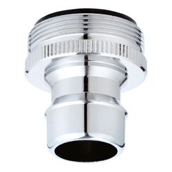 Ace Dual Thread 15/16 in.-27 or 55/64 in. Chrome Dishwasher Adapter