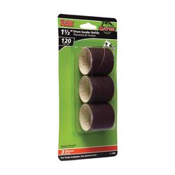 Gator 1.5 in. D X 1.5 in. L Aluminum Oxide Abrasive Sleeve Refill 120 Grit Fine 3 pc