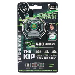 Kodiak Black LED Rechargeable Head Lamp