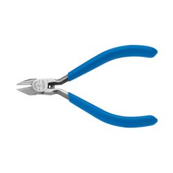 Klein Tools 4.26 in. Steel Long Nose Diagonal Cutting Pliers