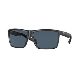 Costa Rinconcito Sunglasses Men's Matte Black Frame Gray 580P Lens Polarized