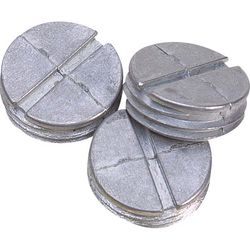 Sigma Engineered Solutions Round Die-Cast Zinc 1 in. H X 3/4 in. W Closure Plug