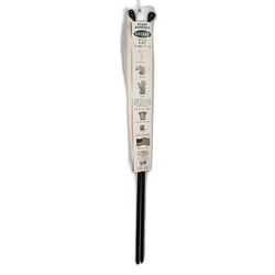 Garden Works 14 in. H Green Vinyl Plant Stake