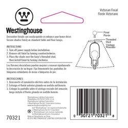 Westinghouse Finial