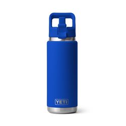 YETI Rambler 26 oz Royal Blue BPA Free Bottle with Straw Cap