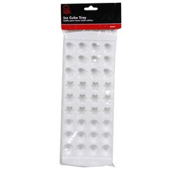 Chef Craft White Plastic Ice Cube Tray