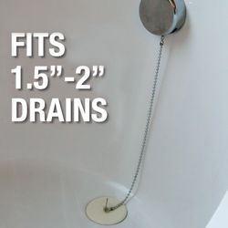 Danco 1-3/8 in. White Rubber Tub Stopper
