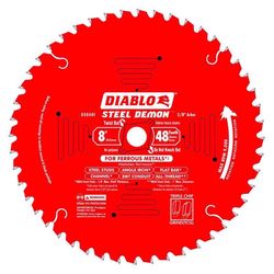 Diablo Steel Demon 8 in. D X 5/8 in. TiCo Hi-Density Carbide Metal Saw Blade 48 teeth 1 pk
