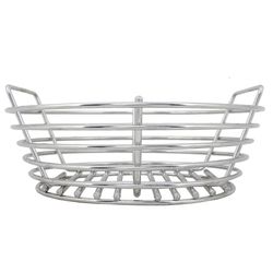 Kick Ash Basket Stainless Steel Charcoal Basket 3.75 in. W For Akom/Kamado Joe/Akom/Bayou Classic/Br