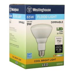 Westinghouse BR30 E26 (Medium) LED Bulb Warm White 65 Watt Equivalence