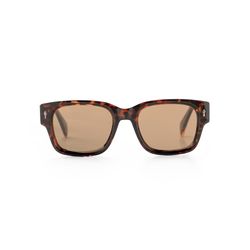 Optimum Optical Sunglasses Unisex Brown Frame Dark Lens