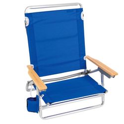 RIO Brands 5-Position Assorted Beach Folding Chair