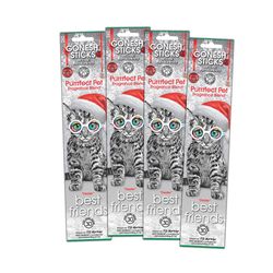 Gonesh Multicolored Vanilla, Musk, Jasmine blend Scent Sticks Incense 1 oz