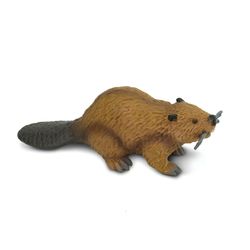Safari Ltd. Wild Safari Beaver Toy Brown