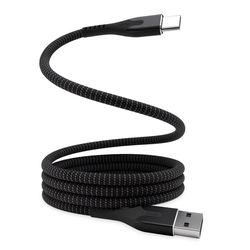 Statik Magstack USB-A to USB-C Cable 3.3 ft. Black