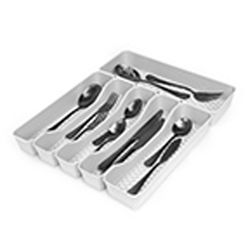 Spectrum Hexa 16.25 in. H X 2 in. W X 13.25 in. D Plastic Silverware Tray