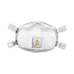 3M N100 Disposable Particulate Respirator White 1 pc