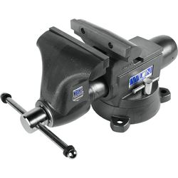 Wilton 8 in. Ductile Iron Tradesman XC Bench Vise 360 deg Swivel Base