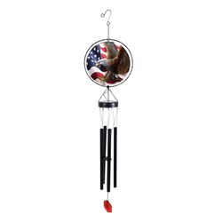 Briarwood Lane Glass/Metal 37 in. Wind Chime