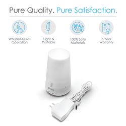 Pure Enrichment PureSpa White Aroma Diffuser